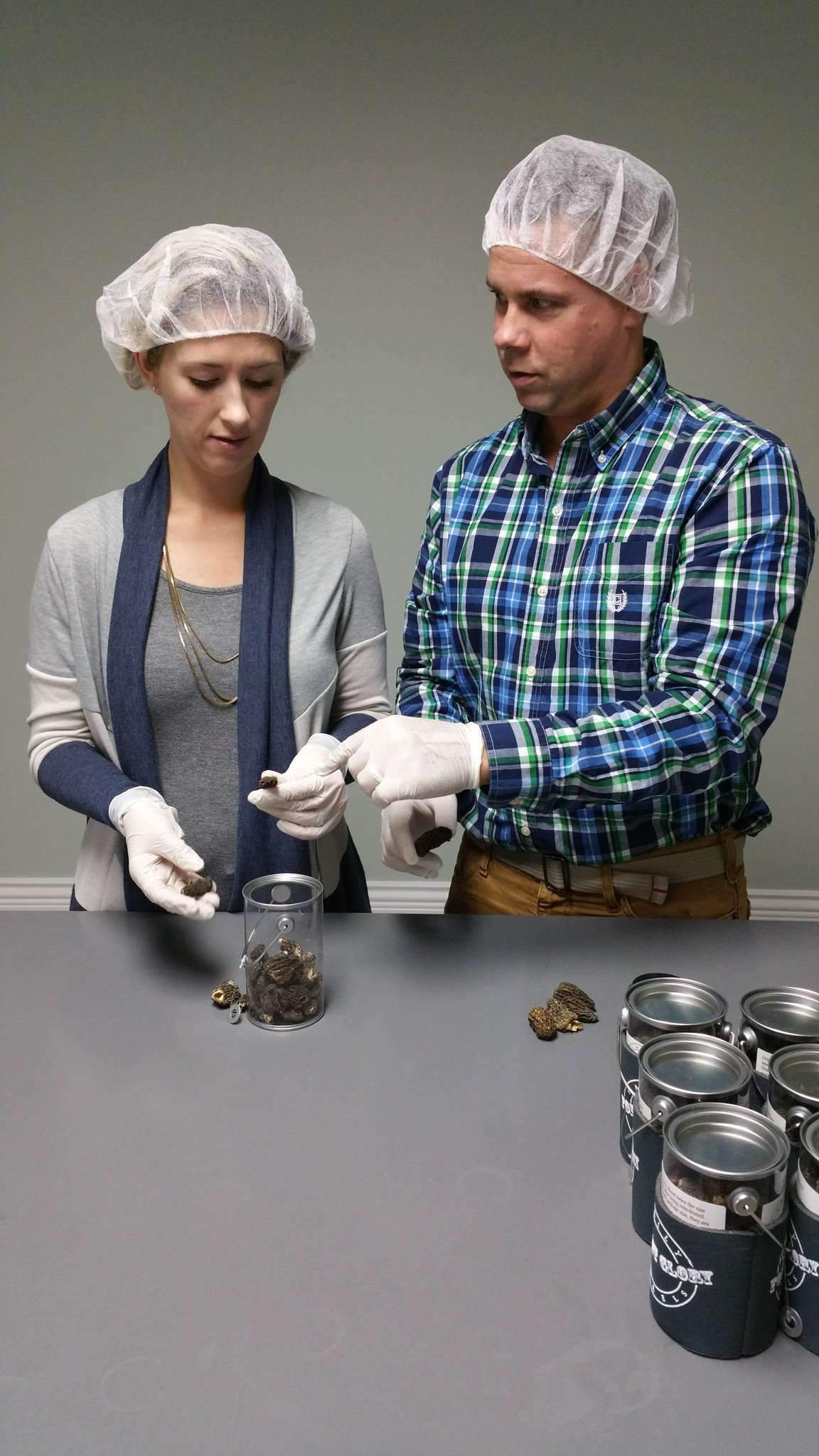 Morels The American Dream, 4 Pounds As Picked, 80 Ounce Jar Forest Glory